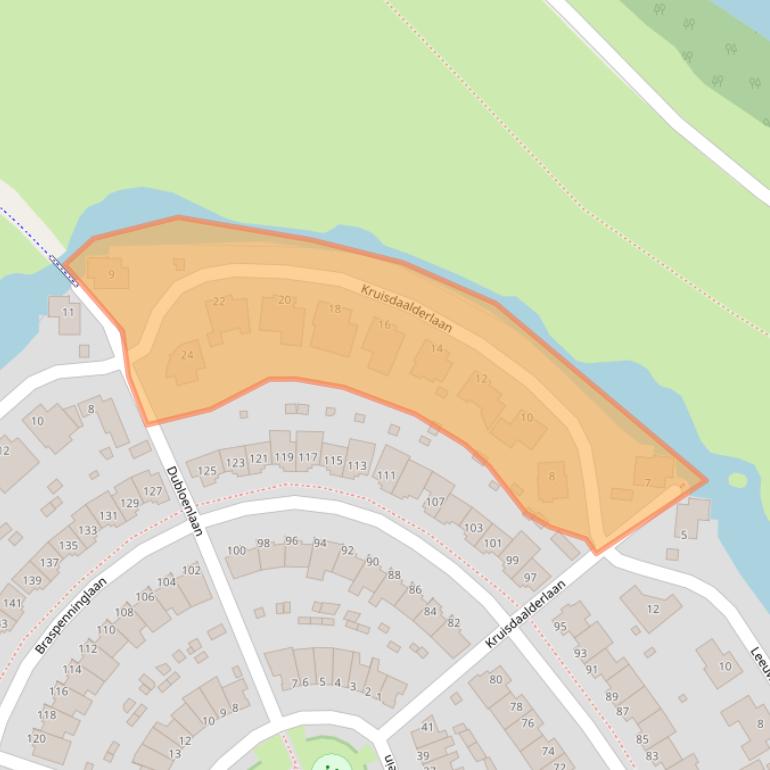 Kaart van postcodegebied 5237RC.