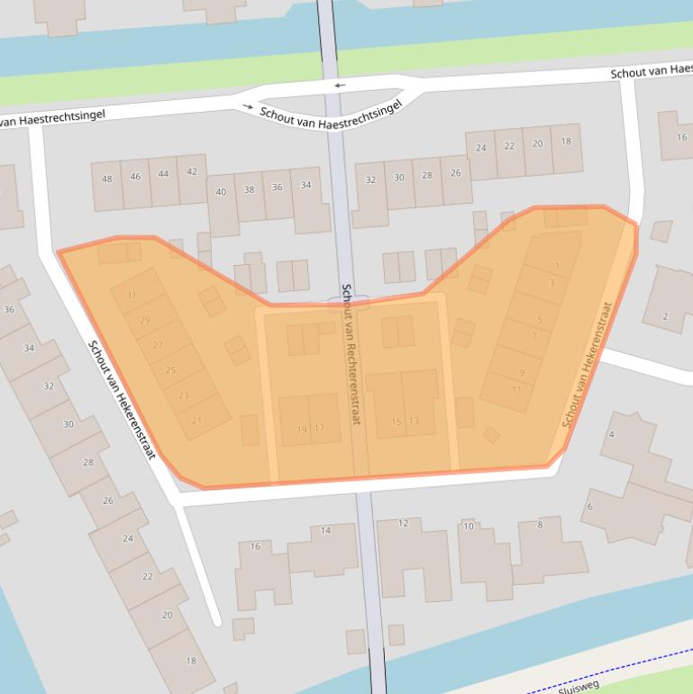 Kaart van postcodegebied 5237SB.