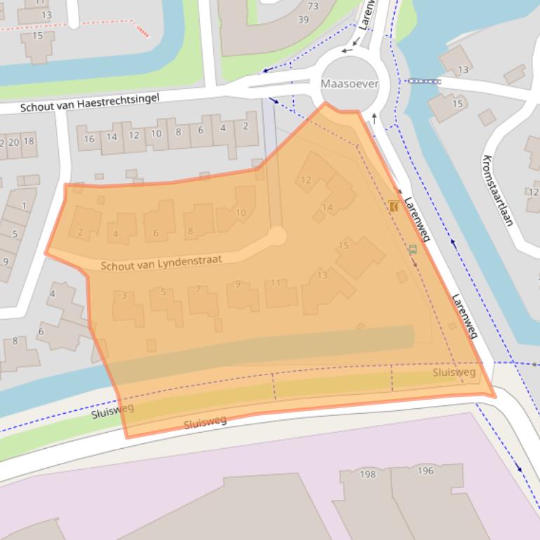 Kaart van postcodegebied 5237SE.