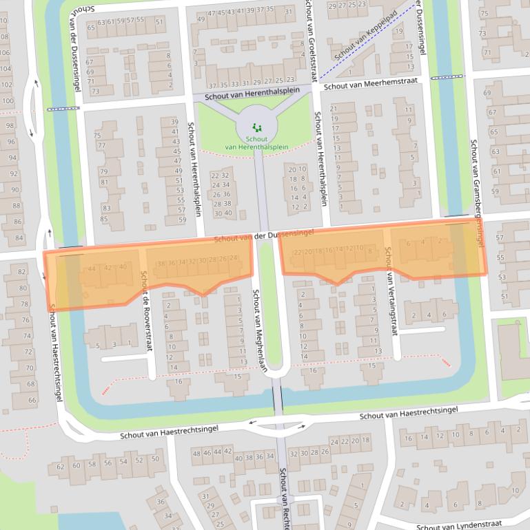 Kaart van postcodegebied 5237TD.