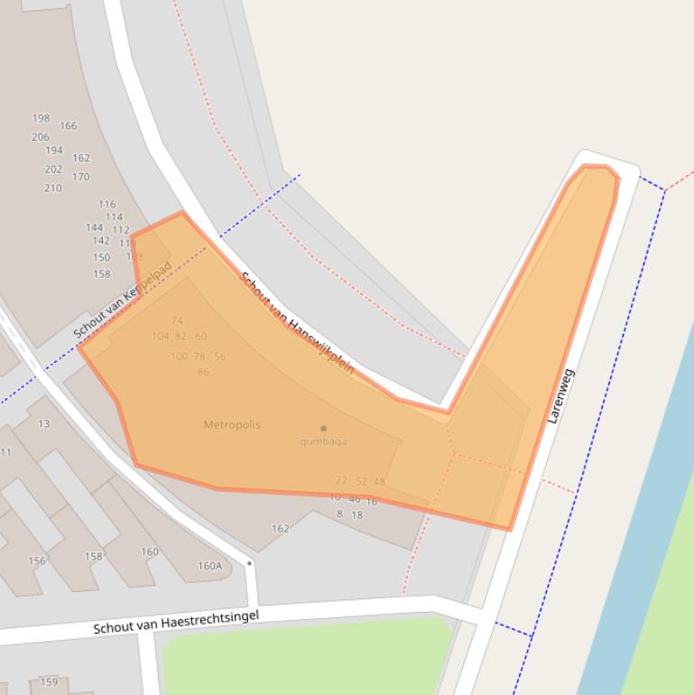 Kaart van postcodegebied 5237WX.