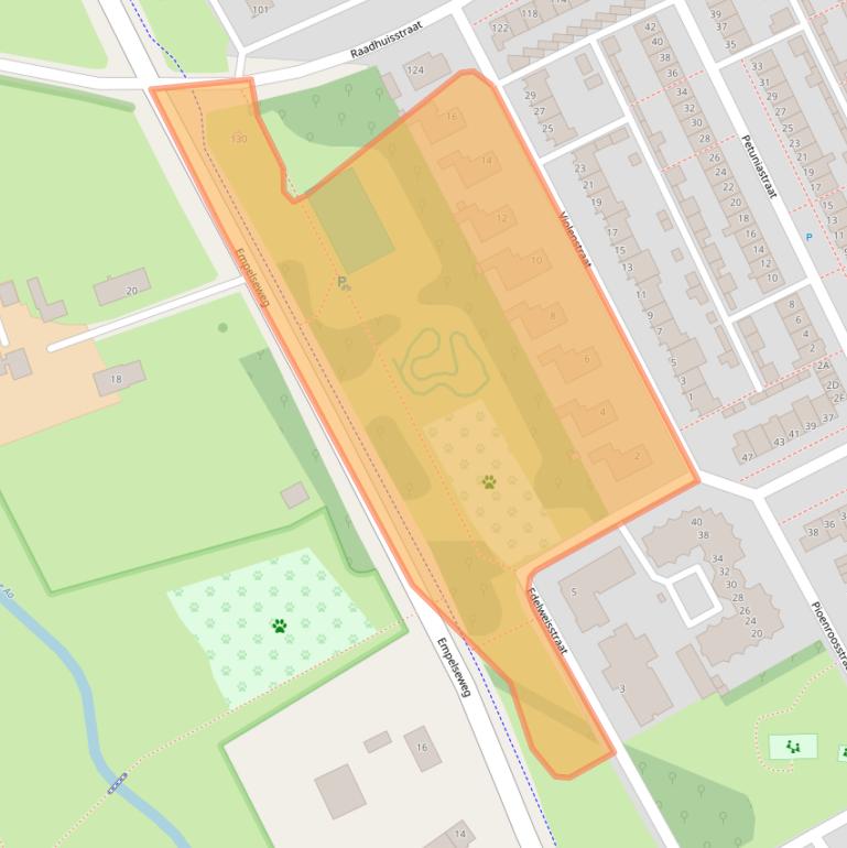 Kaart van postcodegebied 5241AK.