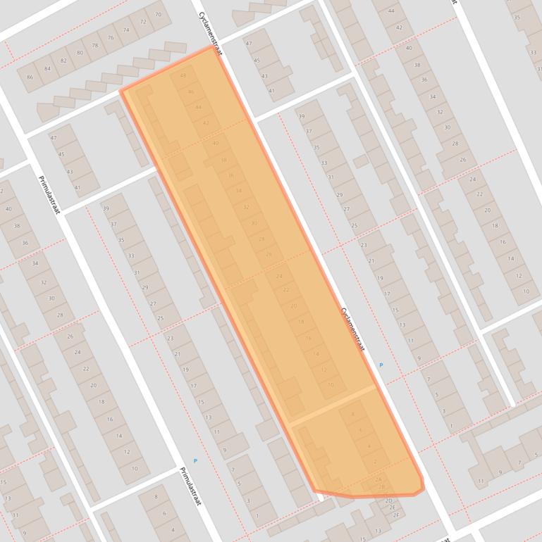 Kaart van postcodegebied 5241AS.