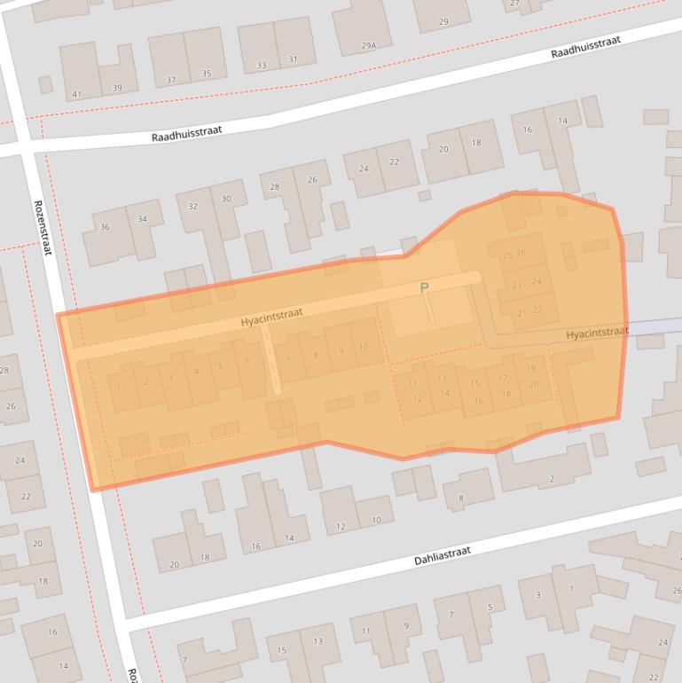 Kaart van postcodegebied 5241BH.