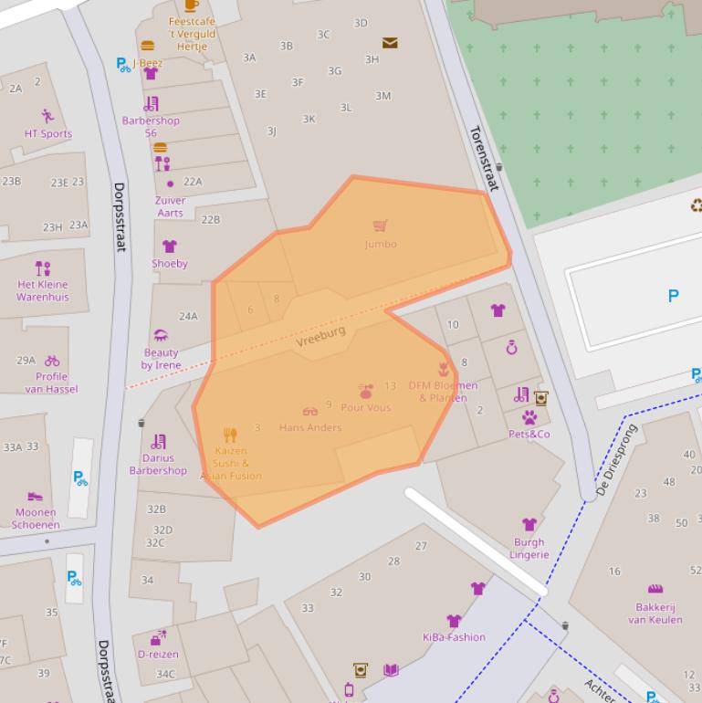 Kaart van postcodegebied 5241EJ.
