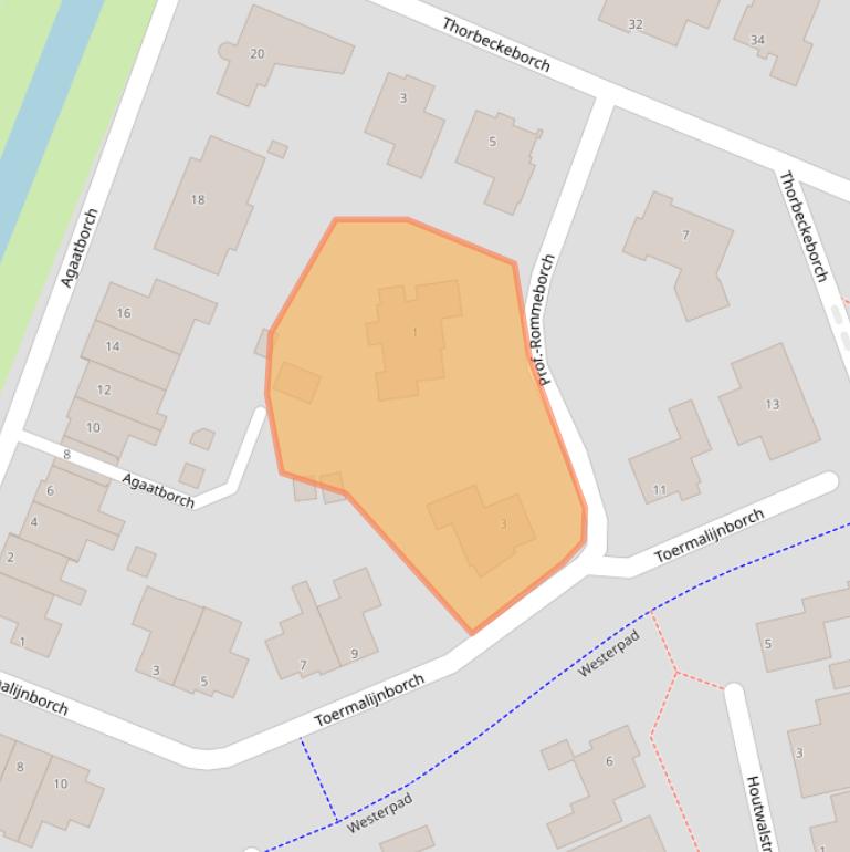 Kaart van postcodegebied 5241HH.