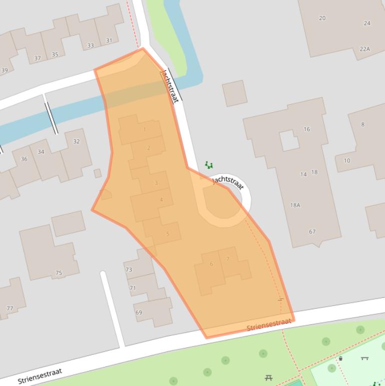 Kaart van postcodegebied 5241JH.