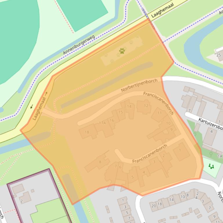 Kaart van postcodegebied 5241KS.