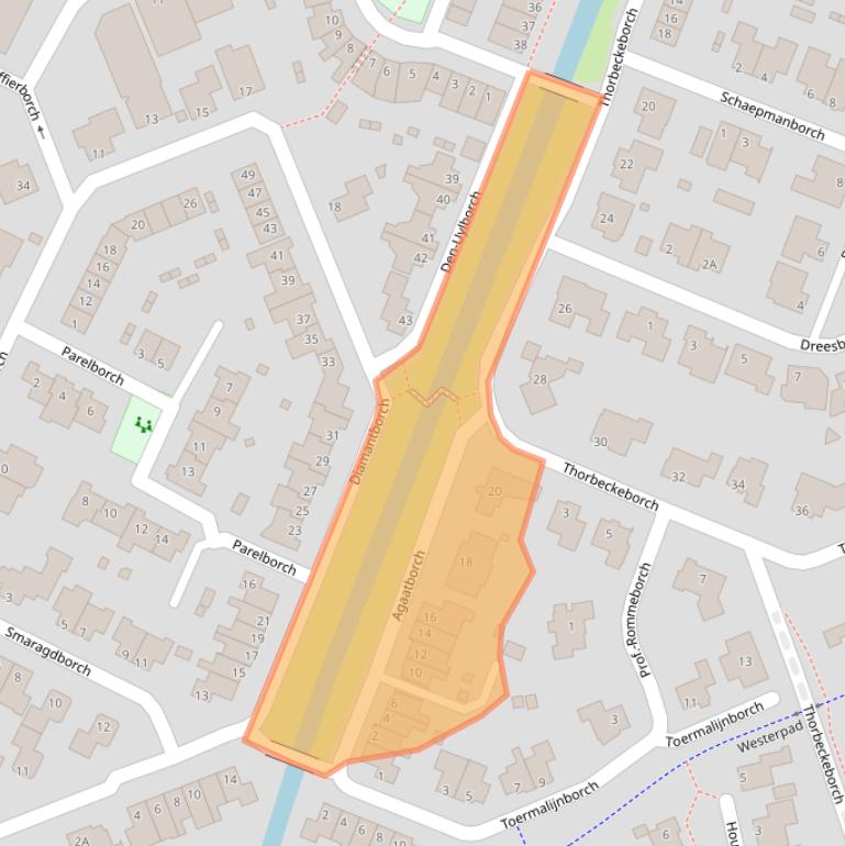 Kaart van postcodegebied 5241LD.