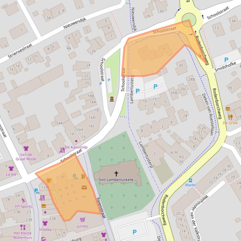 Kaart van postcodegebied 5241VA.