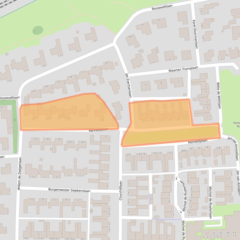 Kaart van postcodegebied 5242BK.