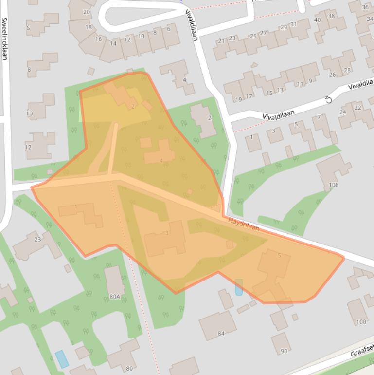 Kaart van postcodegebied 5242HC.