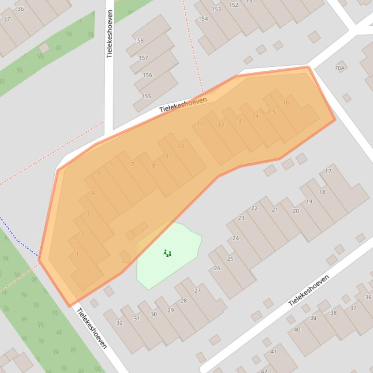 Kaart van postcodegebied 5242KA.