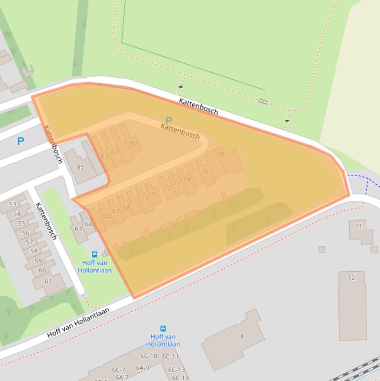 Kaart van postcodegebied 5243SH.