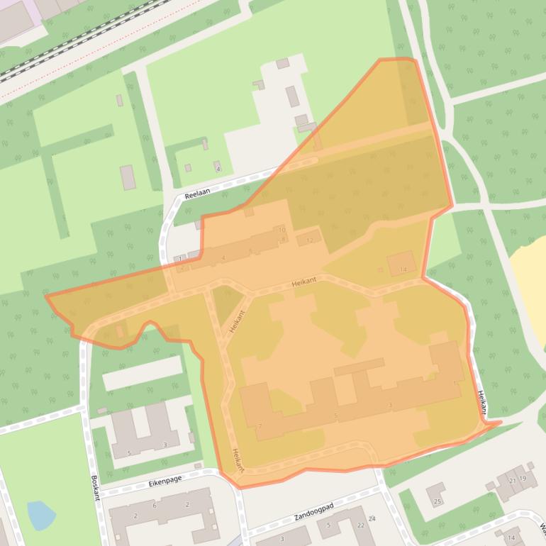 Kaart van postcodegebied 5244PR.