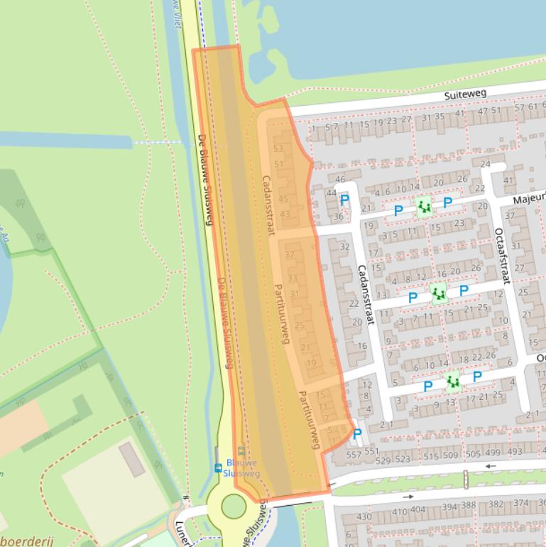 Kaart van postcodegebied 5245BV.