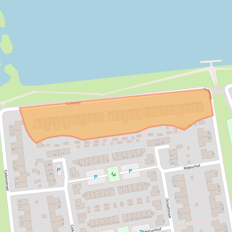 Kaart van postcodegebied 5245BW.