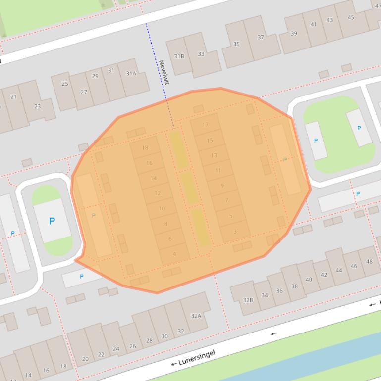 Kaart van postcodegebied 5245CE.