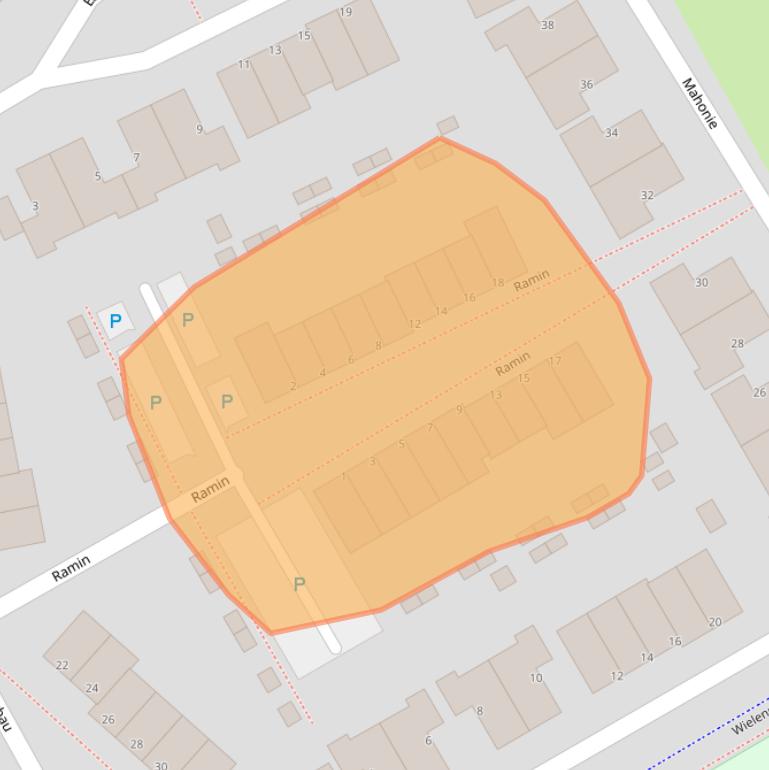 Kaart van postcodegebied 5245DZ.
