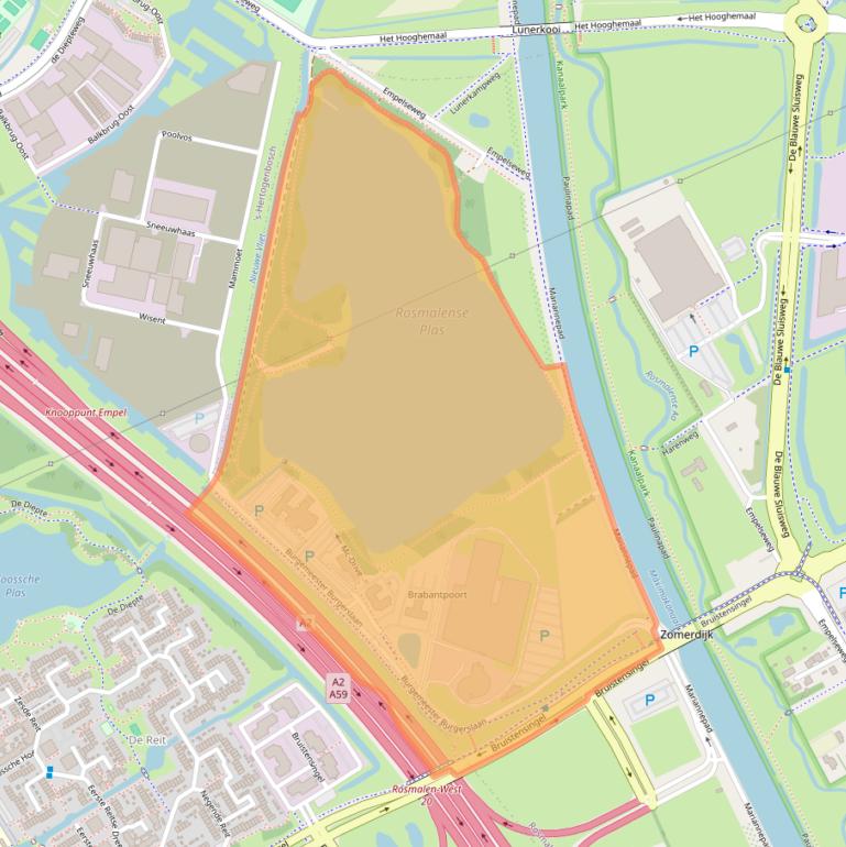 Kaart van postcodegebied 5245NH.