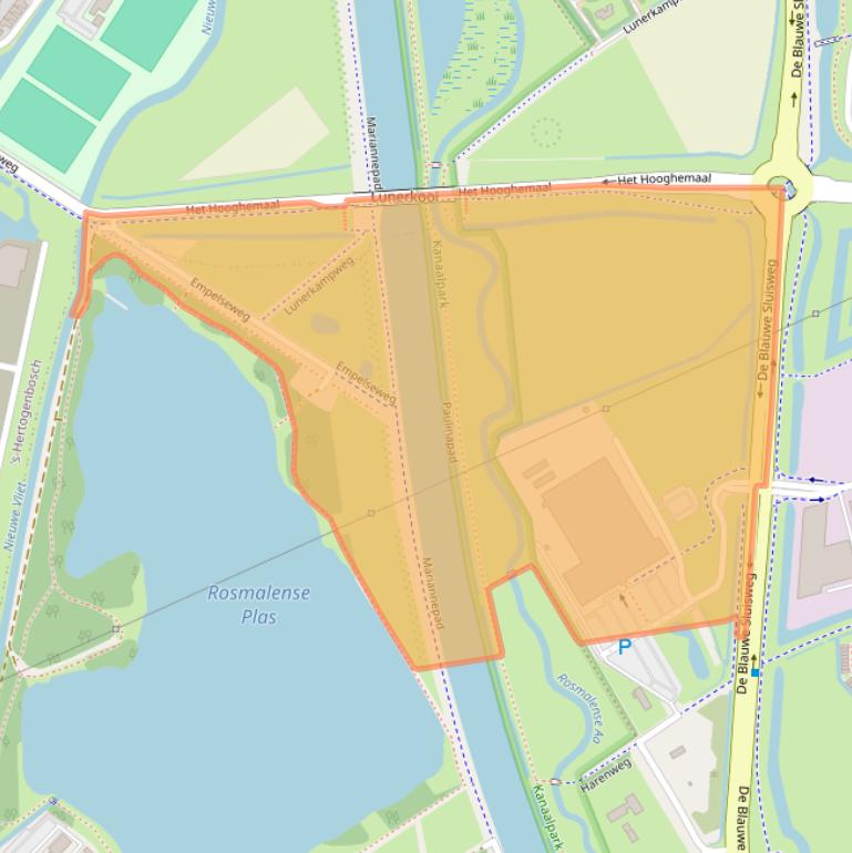 Kaart van postcodegebied 5245PC.