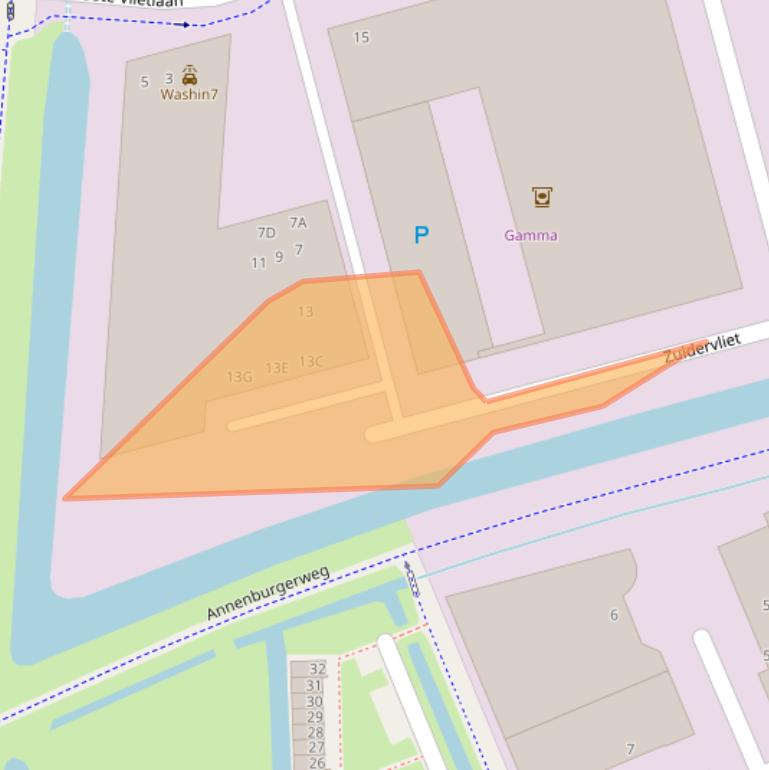 Kaart van postcodegebied 5245PD.