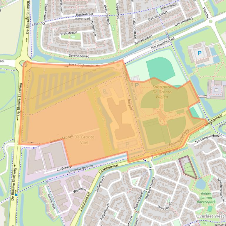 Kaart van postcodegebied 5245PE.