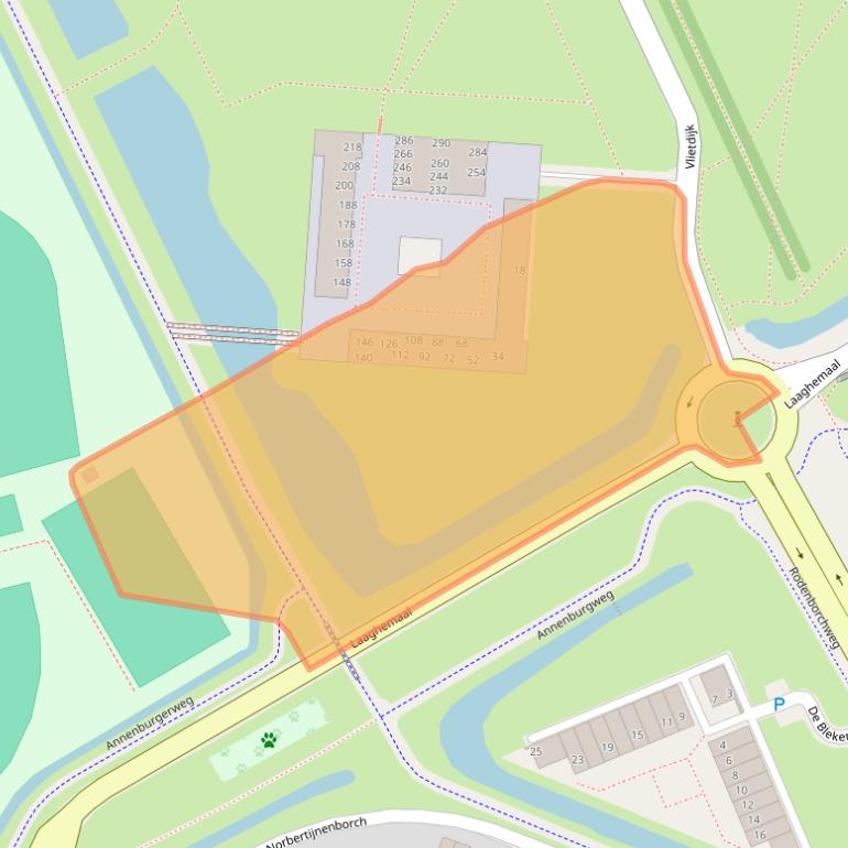 Kaart van postcodegebied 5245RE.