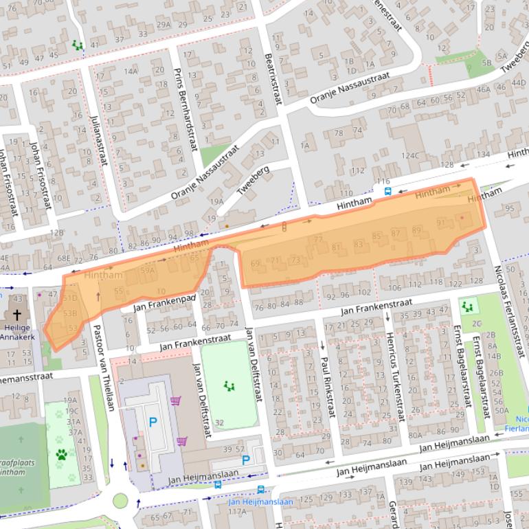 Kaart van postcodegebied 5246AD.