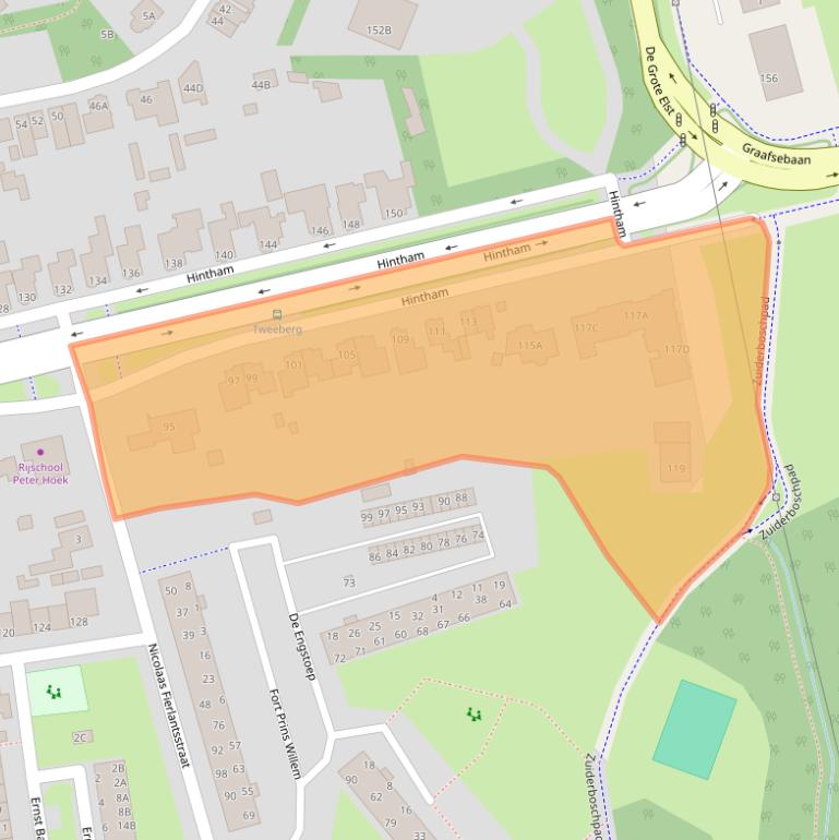 Kaart van postcodegebied 5246AE.