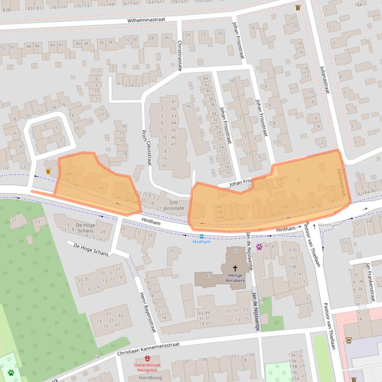 Kaart van postcodegebied 5246AH.