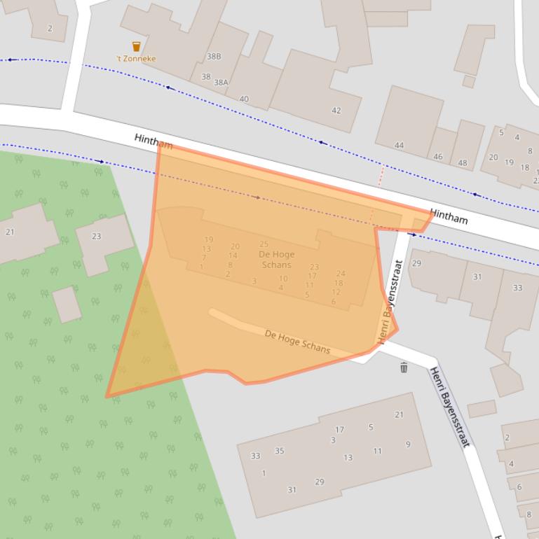 Kaart van postcodegebied 5246AR.