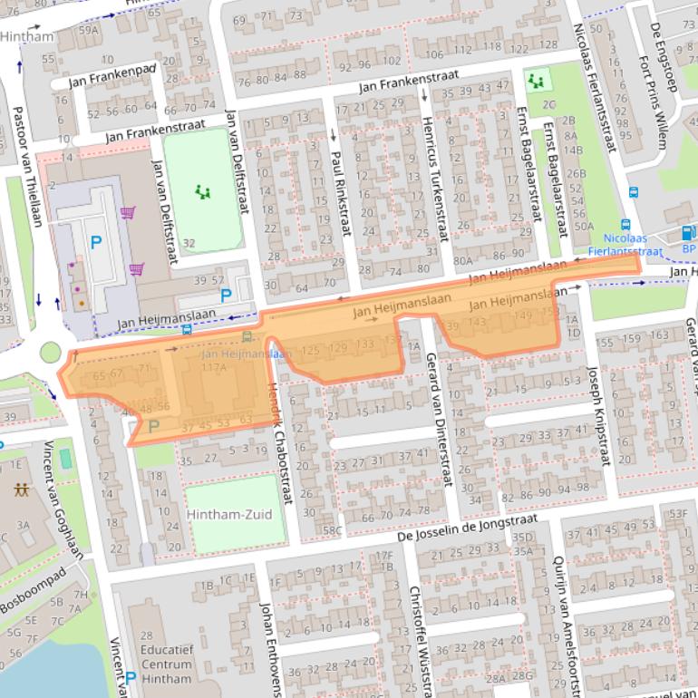 Kaart van postcodegebied 5246BK.