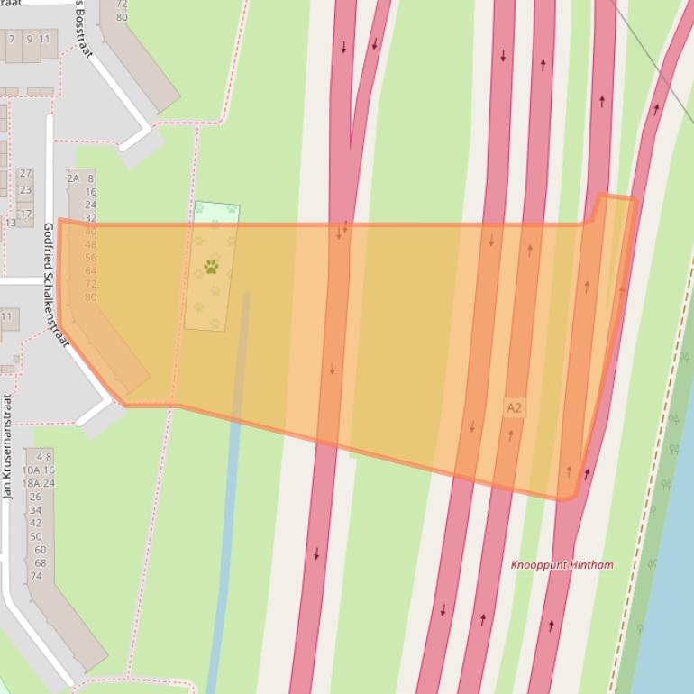 Kaart van postcodegebied 5246CN.