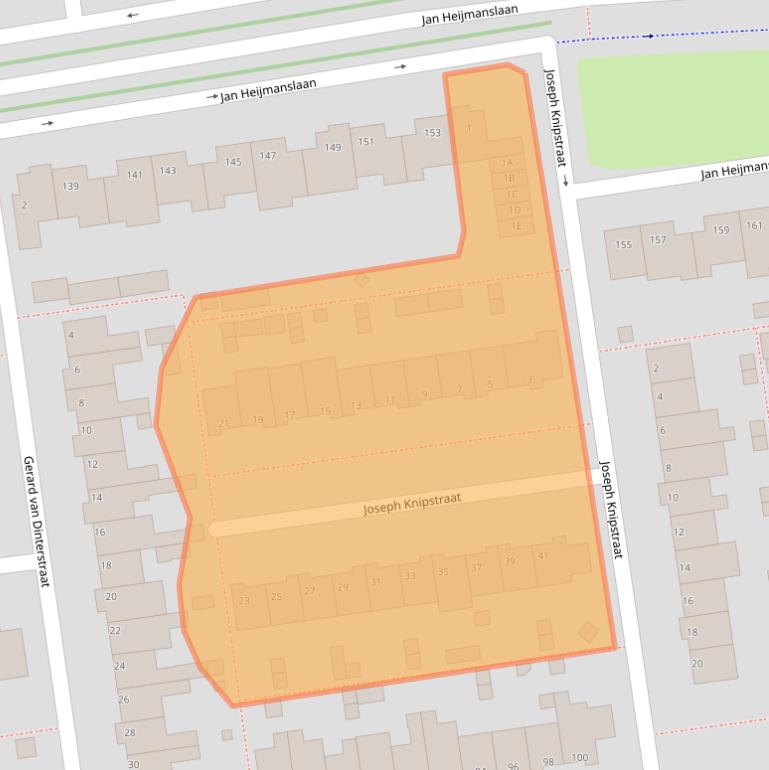 Kaart van postcodegebied 5246EG.