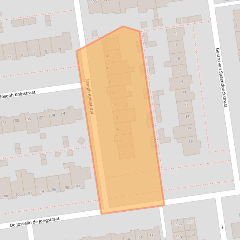 Kaart van postcodegebied 5246EH.