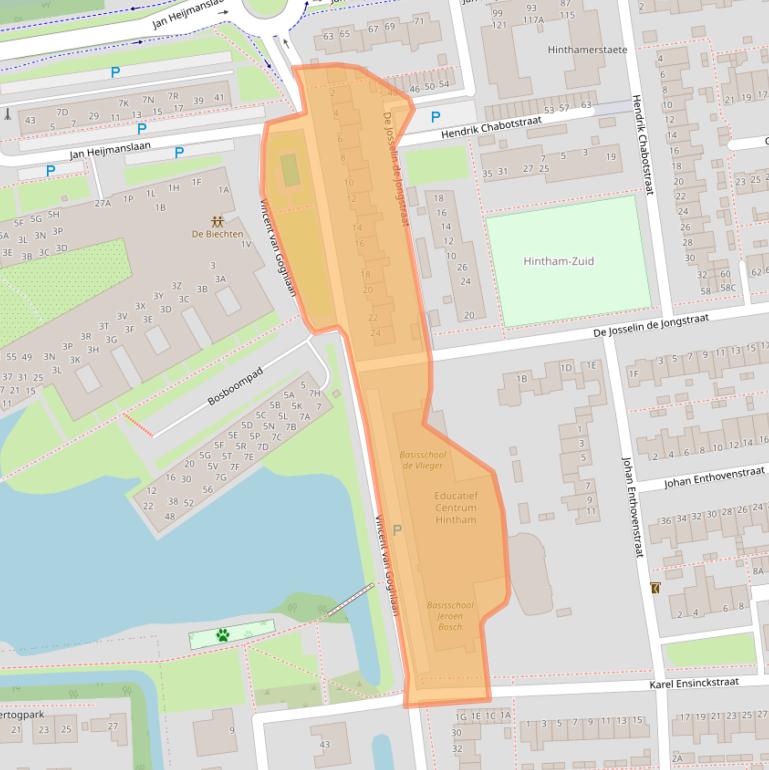 Kaart van postcodegebied 5246GB.