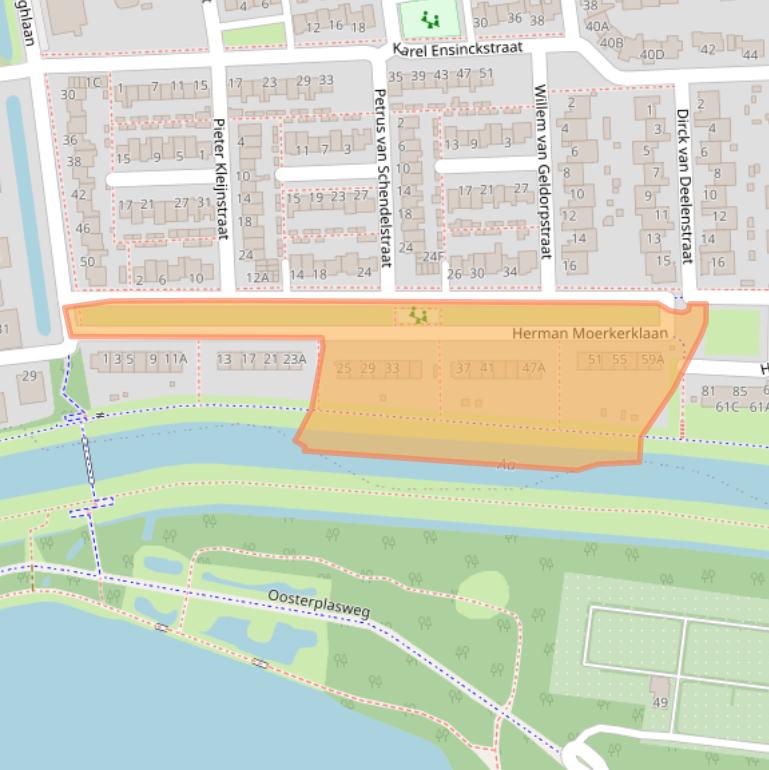 Kaart van postcodegebied 5246GE.