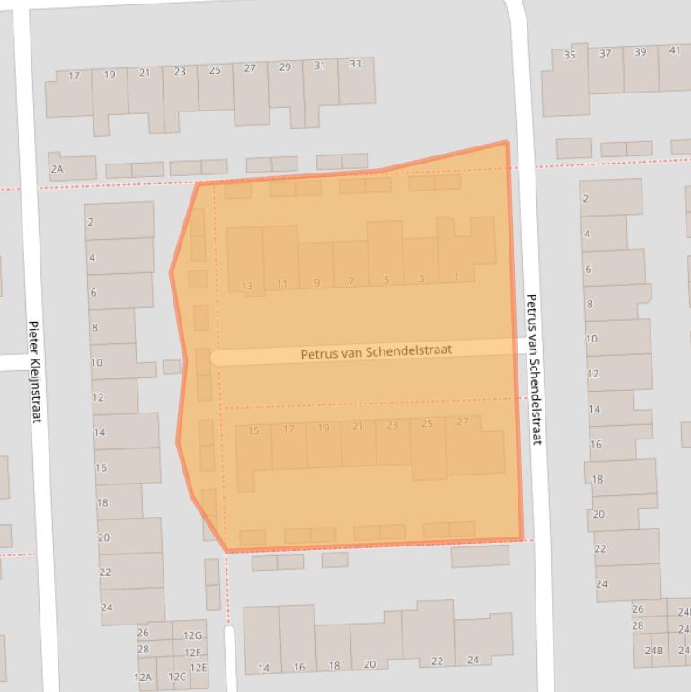 Kaart van postcodegebied 5246GP.