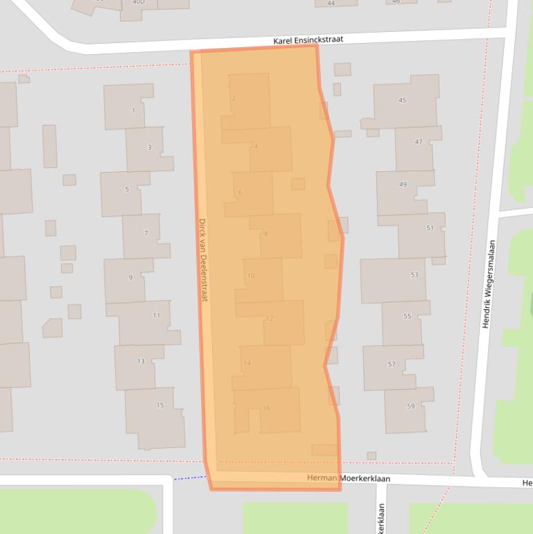 Kaart van postcodegebied 5246HB.