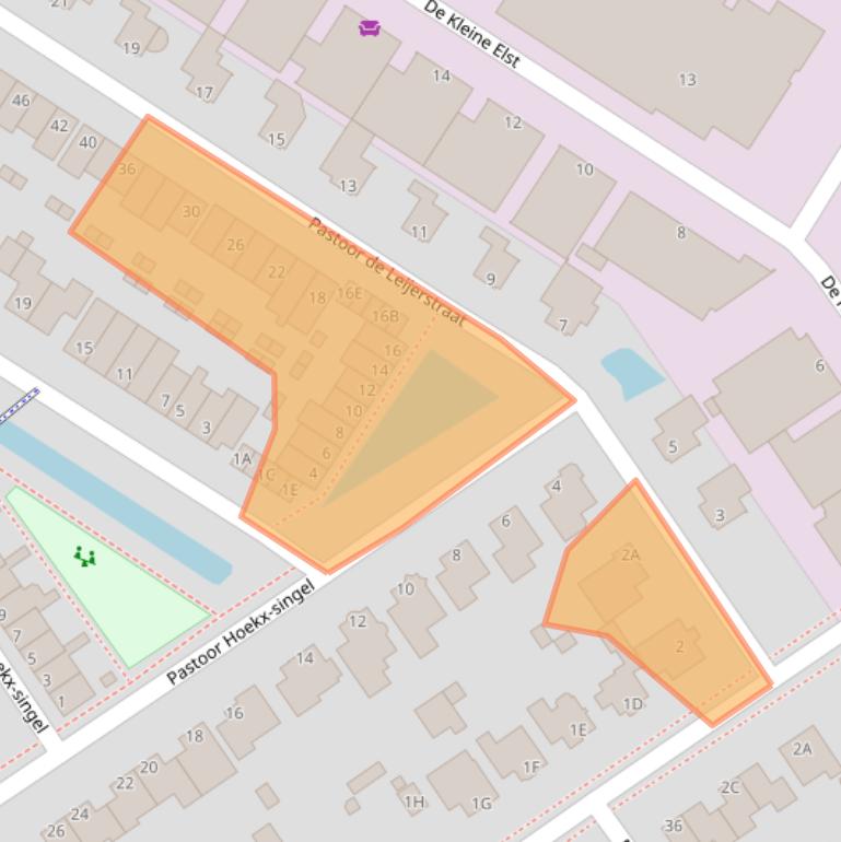 Kaart van postcodegebied 5246JC.