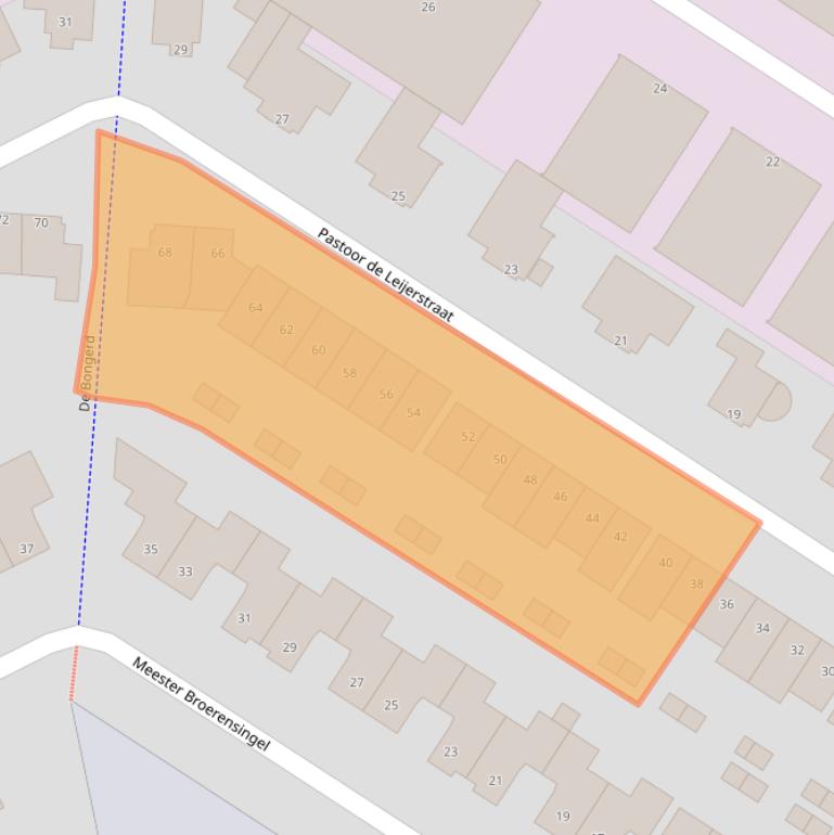 Kaart van postcodegebied 5246JD.