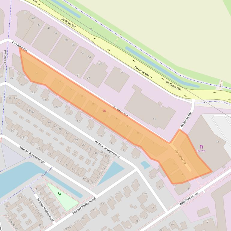 Kaart van postcodegebied 5246JH.