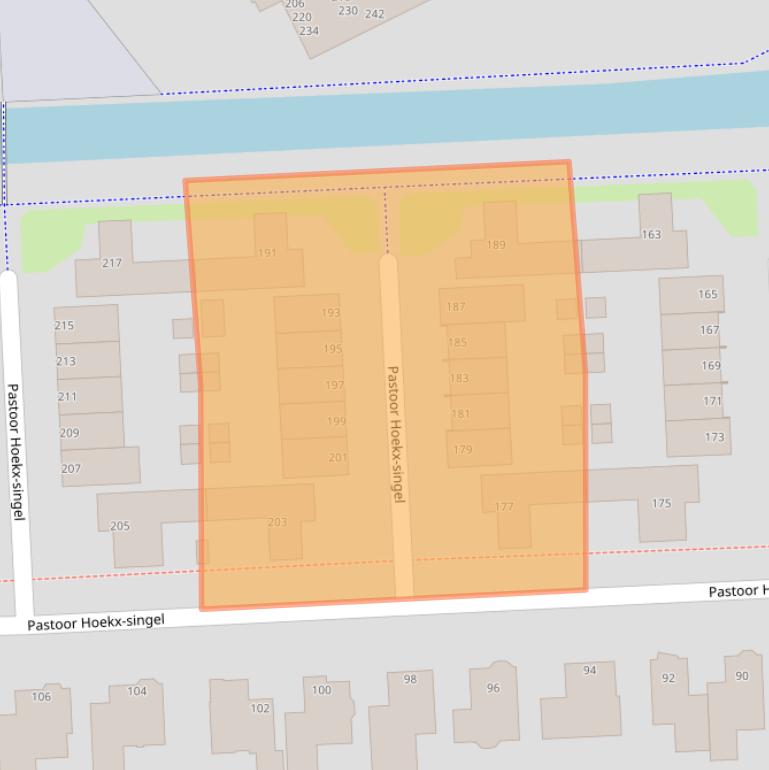 Kaart van postcodegebied 5246PH.