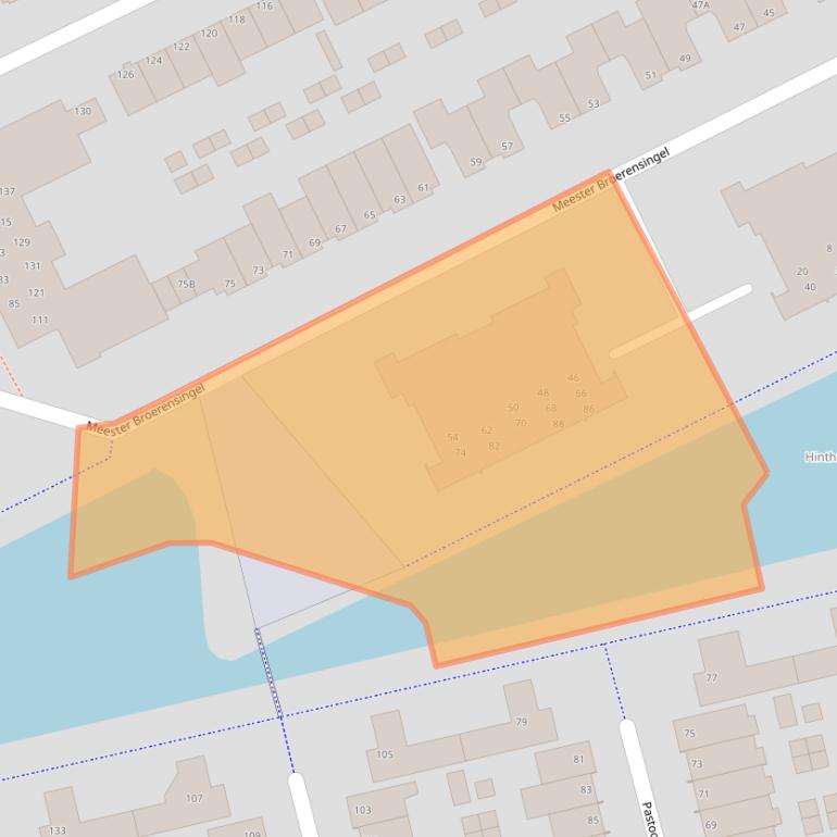 Kaart van postcodegebied 5246RE.