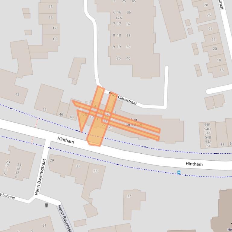 Kaart van postcodegebied 5246TC.