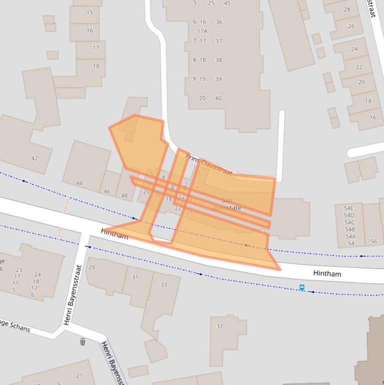 Kaart van postcodegebied 5246TD.