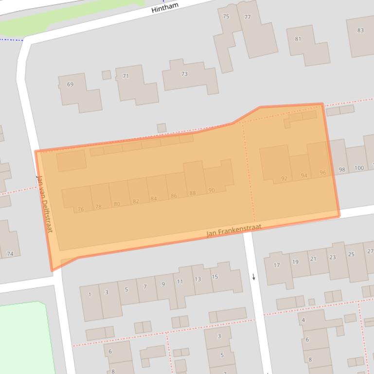 Kaart van postcodegebied 5246VD.