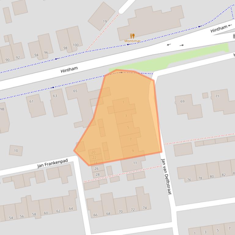 Kaart van postcodegebied 5246VG.