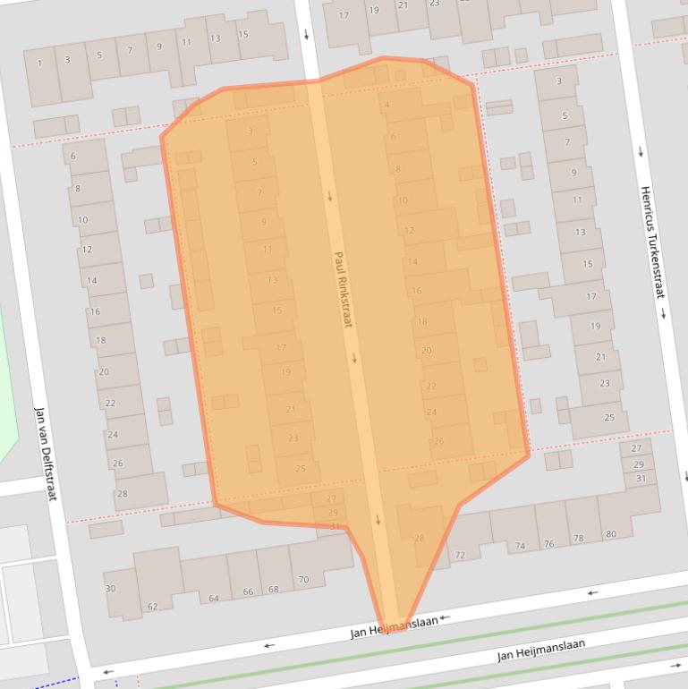 Kaart van postcodegebied 5246VK.